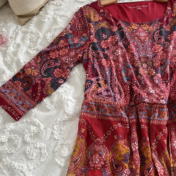 NWT Soft Surroundings Niran Maxi Dress - Picture 5 of 7